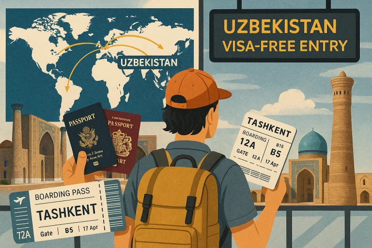 Traveling to Uzbekistan from the US