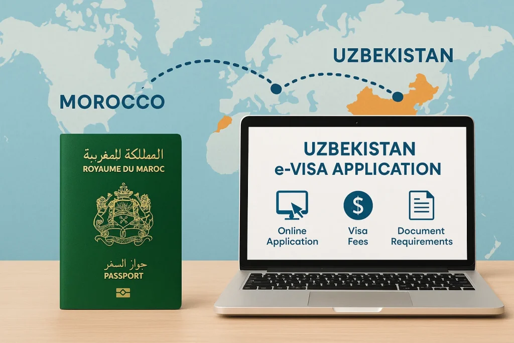 Uzbekistan Visa for Moroccan Citizens (2025): Full eVisa Application Guide 1 Uzbekistan Visa for Moroccan Citizens
