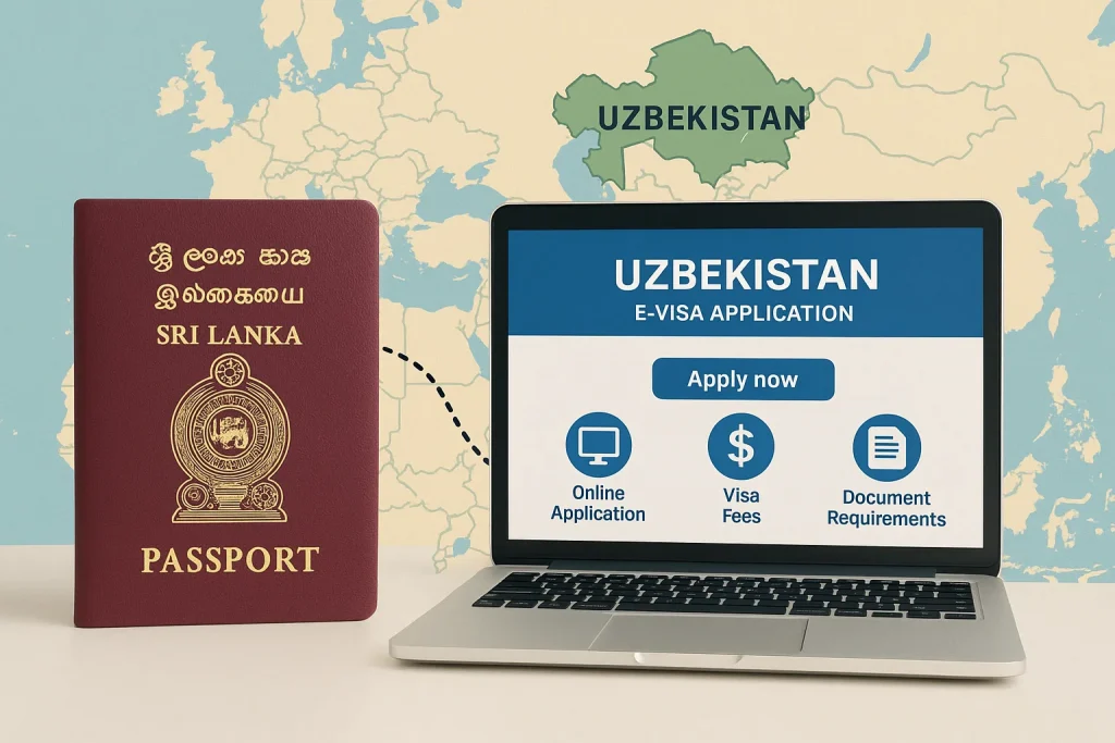 Uzbekistan Visa for Sri Lankan Citizens - How to Apply Online 1 Uzbekistan Visa for Sri Lankan Citizens