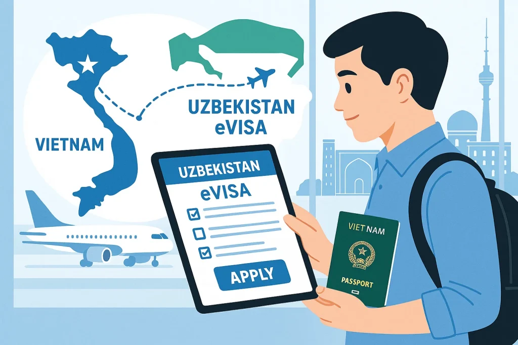 Uzbekistan Visa for Vietnamese Citizens (2025): How to Apply 1 Uzbekistan Visa for Vietnamese Citizens