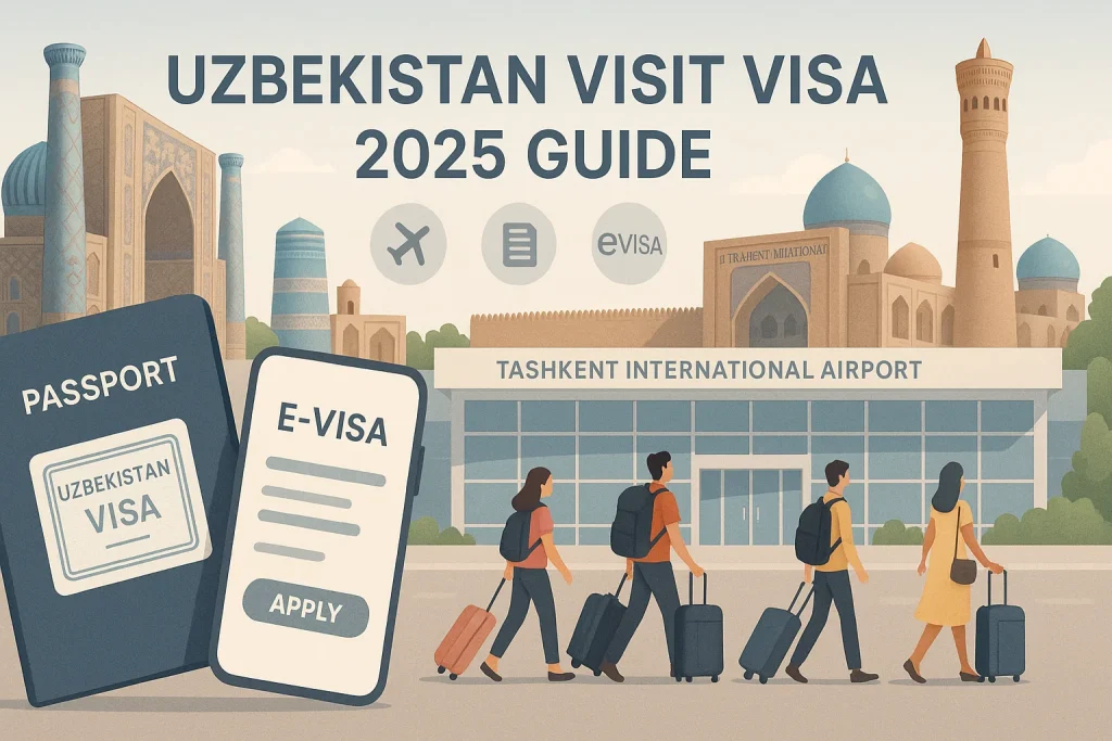 Uzbekistan Visit Visa: The Ultimate 2025 Guide (7 Key Steps to Apply Successfully) 1 Uzbekistan Visit Visa: The Ultimate 2025 Guide (7 Key Steps to Apply Successfully)