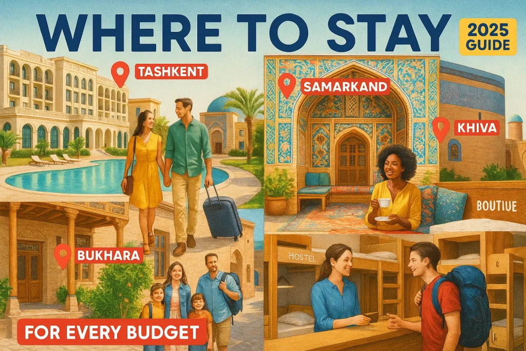 Where to Stay in Uzbekistan 2025: Ultimate Accommodation Guide for Every Traveler 1 Where to Stay in Uzbekistan 2025
