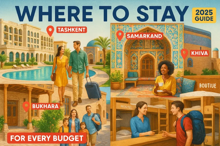 Where to Stay in Uzbekistan 2025