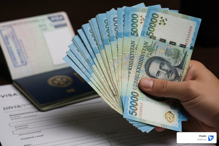 uzbekistan urgent visa fee