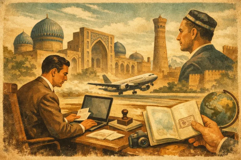 Business eVisa Processing Case Uzbekistan