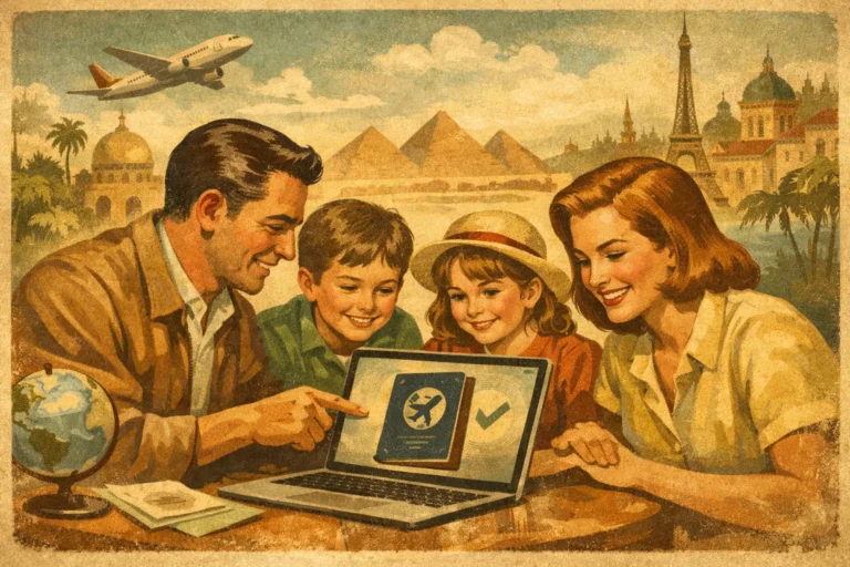 Family Travel eVisa Application Guide