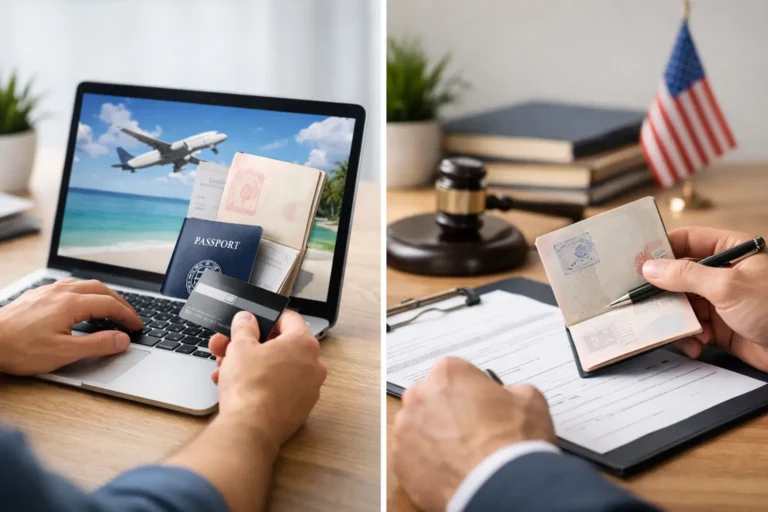 Online Visa Service vs Government Portal
