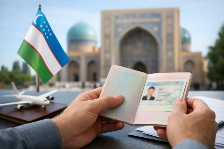 Uzbekistan Visa Approval Example Explained