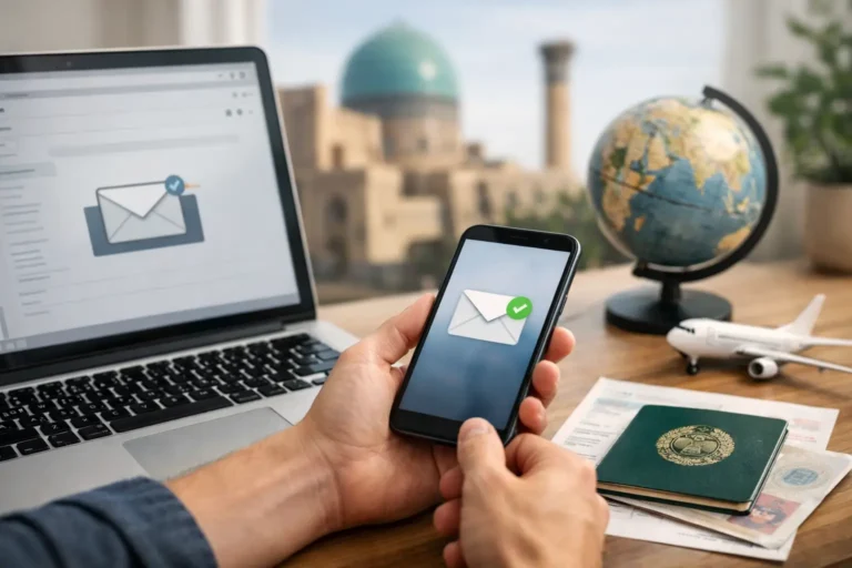 Uzbekistan Visa Status Update Email Guide