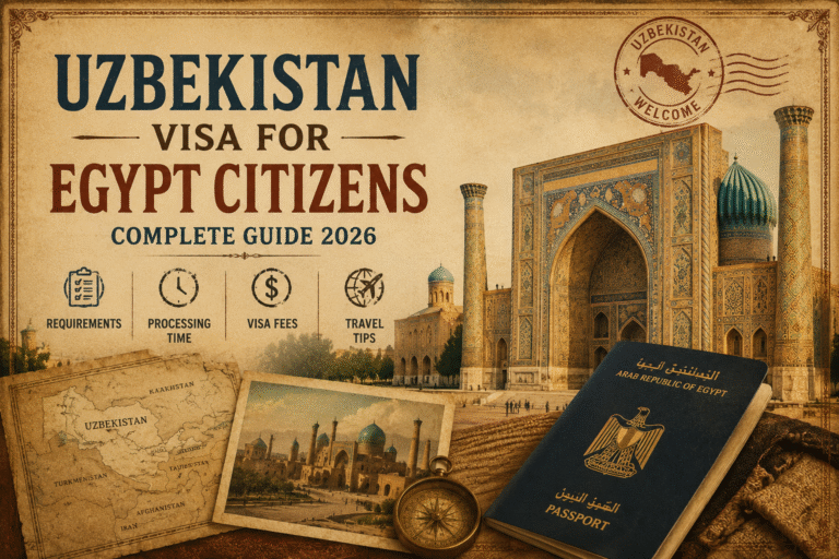 Uzbekistan Visa for Egypt Citizens: Everything You Need to Know Before Traveling in 2026